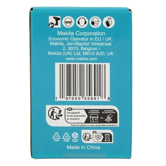 nasadka udarowa długa 1", sześciokątna, rozmiar 36mm, Makita [E-24739]