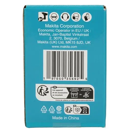 nasadka udarowa długa 1", sześciokątna, rozmiar 38mm, Makita [E-24745]