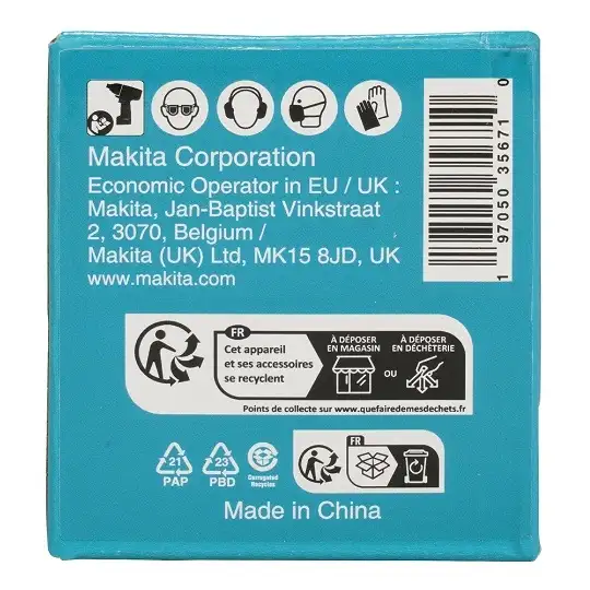 nasadka udarowa sześciokątna 1", rozmiar 32mm, Makita [E-24533]