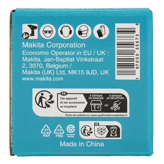 nasadka udarowa sześciokątna 1", rozmiar 34mm, Makita [E-24555]