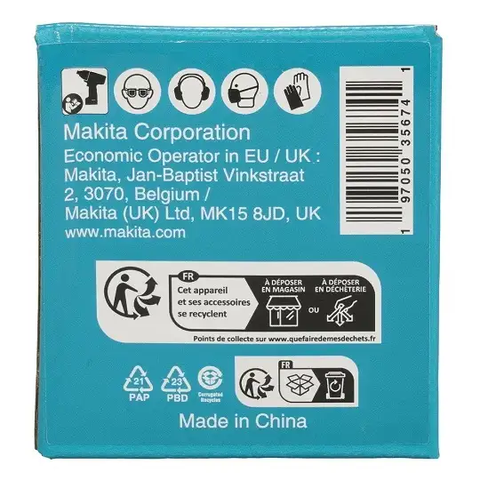 nasadka udarowa sześciokątna 1", rozmiar 36mm, Makita [E-24561]