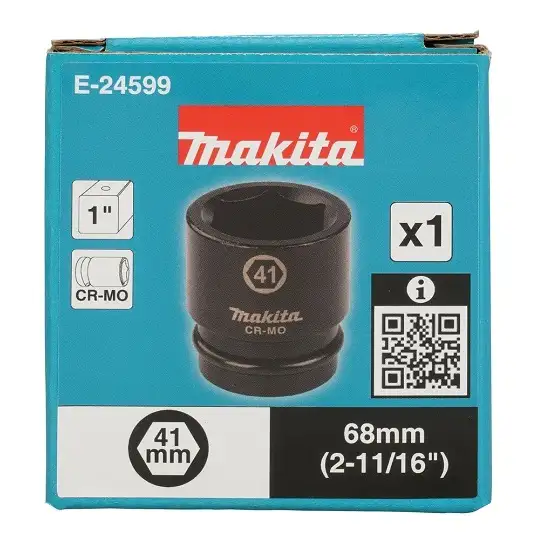 nasadka udarowa sześciokątna 1", rozmiar 41mm, Makita [E-24599]