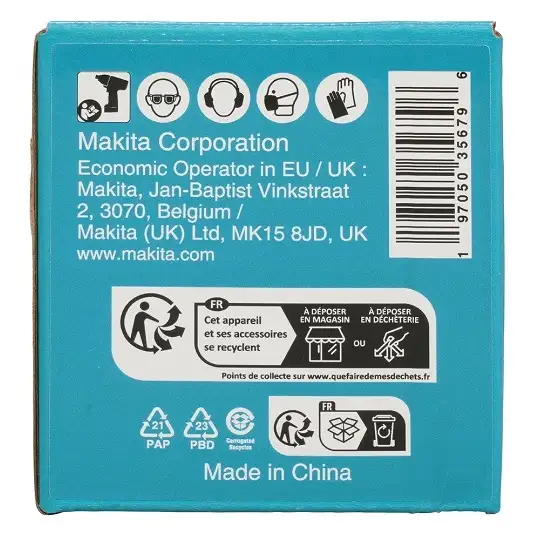 nasadka udarowa sześciokątna 1", rozmiar 44mm, Makita [E-24614]