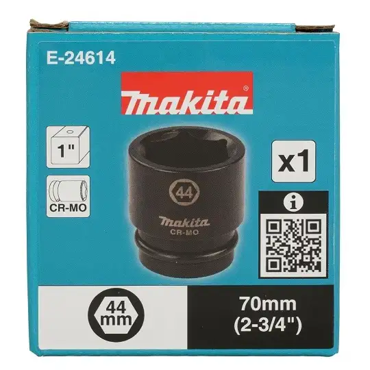 nasadka udarowa sześciokątna 1", rozmiar 44mm, Makita [E-24614]
