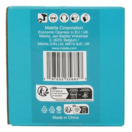 nasadka udarowa sześciokątna 1", rozmiar 70mm, Makita [E-24670]