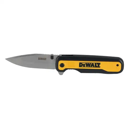 nóż składany kieszonkowy, 82mm, DROP POINT, DeWalt [DWHT10993-0]
