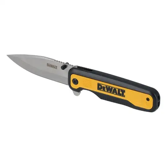 nóż składany kieszonkowy, 82mm, DROP POINT, DeWalt [DWHT10993-0]