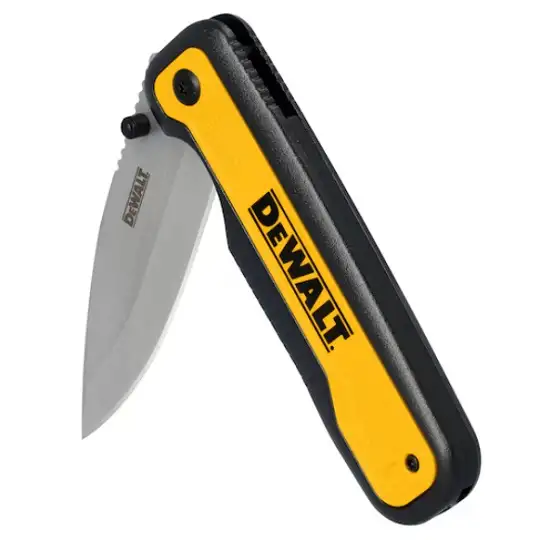 nóż składany kieszonkowy, 82mm, DROP POINT, DeWalt [DWHT10993-0]