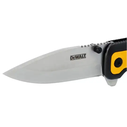 nóż składany kieszonkowy, 82mm, DROP POINT, DeWalt [DWHT10993-0]