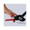 nożyce zapadkowe do cięcia kabli miedzianych i aluminiowych 250mm KNIPEX [95 31 250]