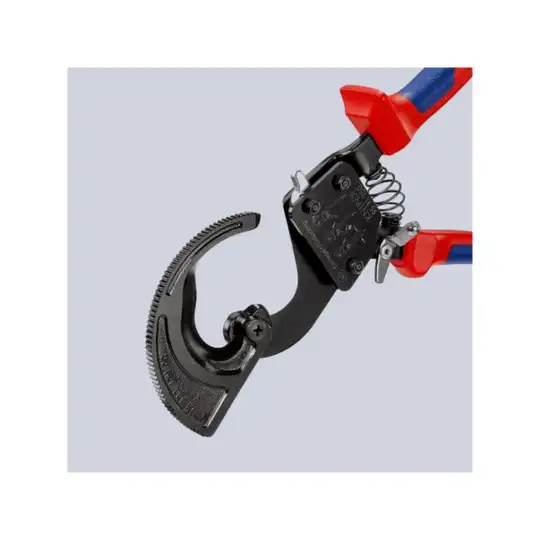 nożyce zapadkowe do cięcia kabli miedzianych i aluminiowych 250mm KNIPEX [95 31 250]