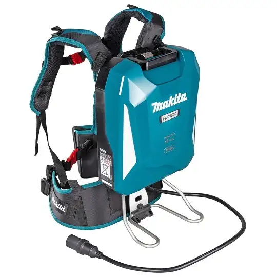 przenośna jednostka zasilająca z wbudowanym akumulatorem 1500 Wh, 36V-40V Max Makita [PDC1500A01] Li-Ion, kompatybilna z 2x18V LXT