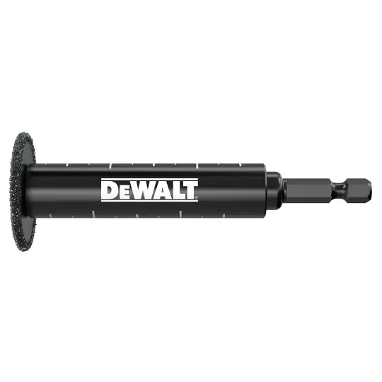 przystawka udarowa z tarczą diamentową 34mm, 1/4", IMPACT CONNECT, DeWalt [DT20563-QZ]
