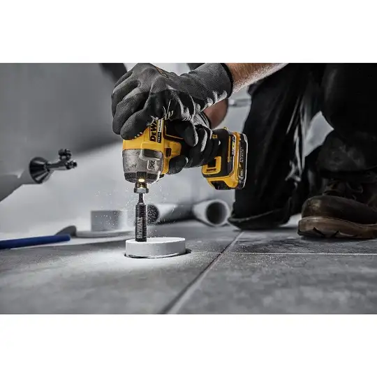 przystawka udarowa z tarczą diamentową 34mm, 1/4", IMPACT CONNECT, DeWalt [DT20563-QZ]