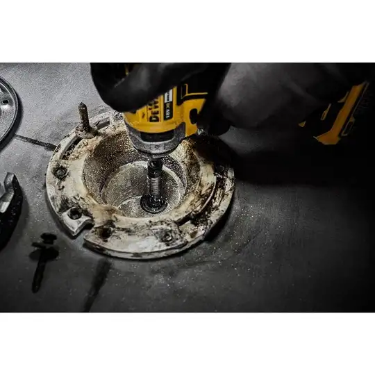 przystawka udarowa z tarczą diamentową 34mm, 1/4", IMPACT CONNECT, DeWalt [DT20563-QZ]