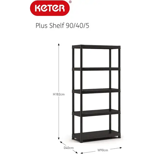regał warsztatowy 240868, Plus-Shelf 90/40/5, KETER [17207039]