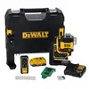 samopoziomujący laser 3-wiązkowy 360° zielony, do 80m, 18V XR DeWALT [DCLE34035D1-QW] 2,0Ah