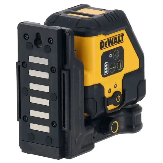 samopoziomujący laser krzyżowy z wiązką czerwoną, zasięg do 30m, 3,6V/1,7Ah, USB, DeWALT [DCLE14201RB-XJ] walizka