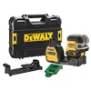 samopoziomujący, zielony laser krzyżowy + 5 punktów 30m, DeWALT [DCE825NG18-XJ]