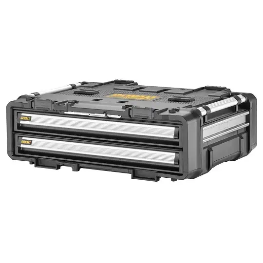 skrzynia narzędziowa organizer z 2 płytkimi szufladami, ToughSystem 2.0 DXL, DeWALT [DWST08520-1]