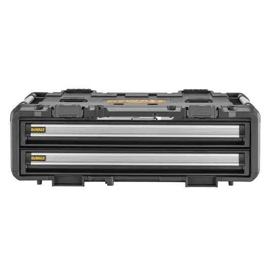 skrzynia narzędziowa organizer z 2 płytkimi szufladami, ToughSystem 2.0 DXL, DeWALT [DWST08520-1]