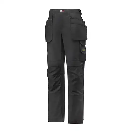 spodnie Canvas+ z workami kieszeniowymi, damskie, czarne, 3714, Snickers [37140404050] rozmiar 50