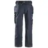 spodnie Cotton z workami kieszeniowymi, granatowe, 3215, Snickers [32159595048] rozmiar 48