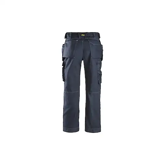 spodnie Cotton z workami kieszeniowymi, granatowe, 3215, Snickers [32159595048] rozmiar 48