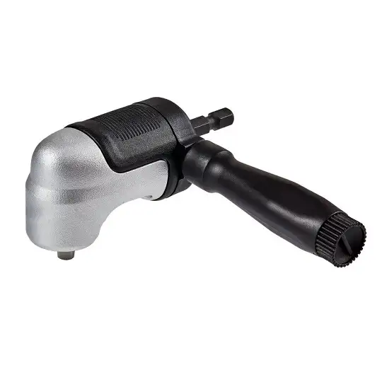 udarowa głowica kątowa 90° z 2-częściową rozkładaną rękojeścią / adapter do nasadek 1/4" z mocowaniem na sześciokąt 1/4", IMPACT EXTREME DeWalt [DT20504-QZ]