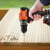 wiertarko-wkrętarka akumulatorowa, 45Nm, 18V POWERCONNECT, Black+Decker [BCD382D1XC-QW] 2,0Ah