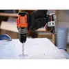 wiertarko-wkrętarka akumulatorowa, 45Nm, 18V POWERCONNECT, Black+Decker [BCD382D2XK-QW] 2x2,0Ah, walizka