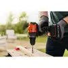 wiertarko-wkrętarka akumulatorowa, 50Nm, 18V POWERCONNECT, Black+Decker [BLD682D1XK-QW] 2,0Ah, walizka