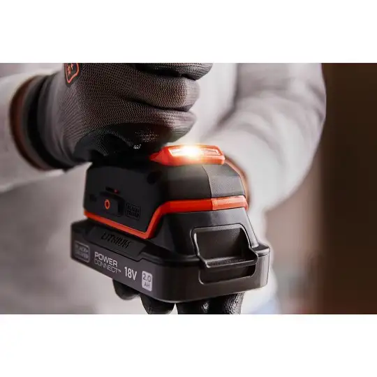 wiertarko-wkrętarka akumulatorowa, 50Nm, 18V POWERCONNECT, Black+Decker [BLD682D1XK-QW] 2,0Ah, walizka