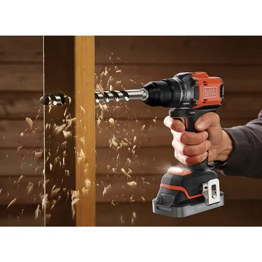 wiertarko-wkrętarka akumulatorowa, 50Nm, 18V POWERCONNECT, Black+Decker [BLD682D2XK-QW] 2x2,0Ah, walizka