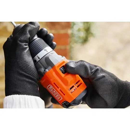 wiertarko-wkrętarka udarowa akumulatorowa, 45Nm, 18V POWERCONNECT, Black+Decker [BCD383D1XC-QW] 2,0Ah, Li-Ion
