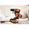 wiertarko-wkrętarka udarowa akumulatorowa, 45Nm, 18V POWERCONNECT, Black+Decker [BCD383D1XC-QW] 2,0Ah, Li-Ion