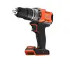wiertarko-wkrętarka udarowa akumulatorowa, 45Nm, 18V POWERCONNECT, Black+Decker [BCD383XN-XJ]