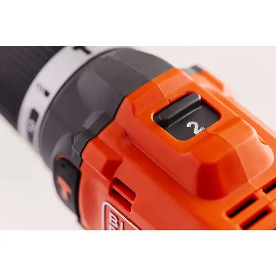 wiertarko-wkrętarka udarowa akumulatorowa, 50Nm, 18V POWERCONNECT, Black+Decker [BLD683D1XK-QW] 2,0Ah, walizka
