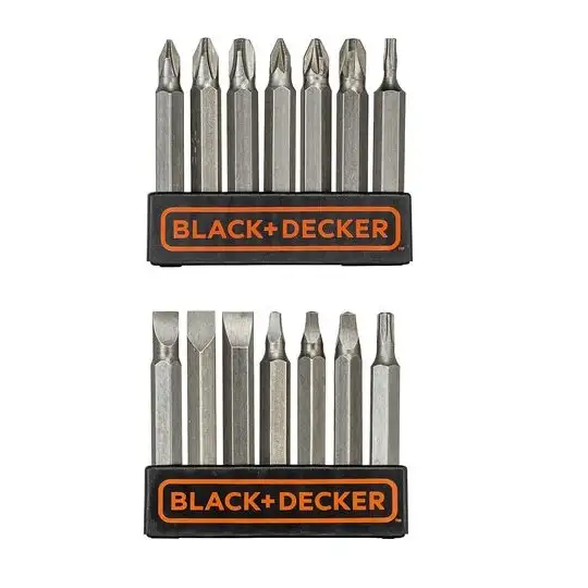 wkrętak z końcówkami 1/4", na baterie 4xAA, 6V, Black+Decker [A7073-XJ]
