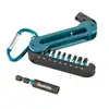 zestaw 10 szt. końcówek udarowych 1/4", 25mm, IMPACT BLACK, MAKITA [E-15811]