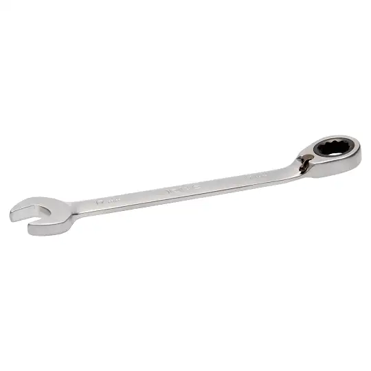 zestaw 12szt. kluczy płasko-oczkowych z grzechotką i przełącznikiem kierunku pracy, 8-19mm, IRIMO [18-12-H]