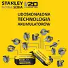 zestaw: 2 akumulatory 18V Li-on 2,0 Ah + ładowarka, Fatmax STANLEY [SFMCB12D2-QW]