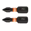 zestaw 2 szt. końcówek udarowych 1/4" Philips PH1/25mm, Bahco [66IM/PH1-2P]