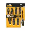 zestaw 8szt. wkrętaków do śrub prostych, PH i PZ, MAXFIT, DeWalt [DWHT65102-0]