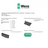 zestaw 9szt. kluczy trzpieniowych z kulką do śrub imbusowych, chromowanych, 950/9 Hex-Plus 8, Wera [05022102001] w uchwycie ze stojakiem