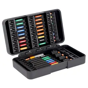 zestaw końcówek i nasadek udarowych 1/4", do śrub typu Phillips, Pozidriv, TORX, Imbus, 40 szt. BAHCO [66IM/40C-1]