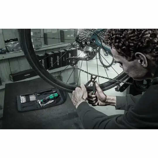 zestaw narzędzi rowerowych z nitownicą do łańcuchów, 9532, Wera [05136042001]
