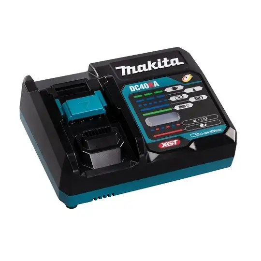 zestaw zasilający: 2 akumulatory 4,0Ah BL4040 + ładowarka DC40RA, 40V max XGT, Makita [191L77-9]