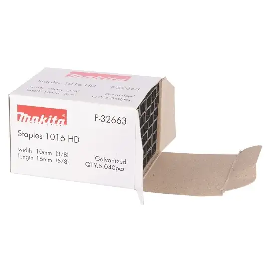 zszywki do zszywacza DST221, 16x10mm, ocynkowane, Makita [F-32663] 5040 szt.