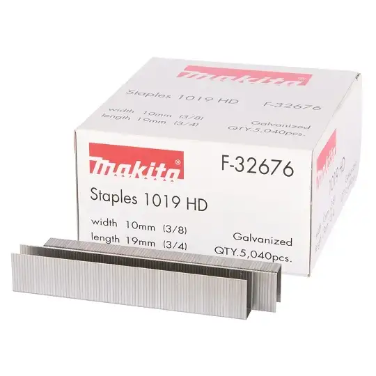 zszywki do zszywacza DST221, 19x10mm, ocynkowane, Makita [F-32676] 5040 szt.